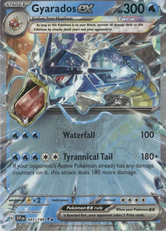 Gyarados ex - 045/198 - SV01: Scarlet & Violet Base Set