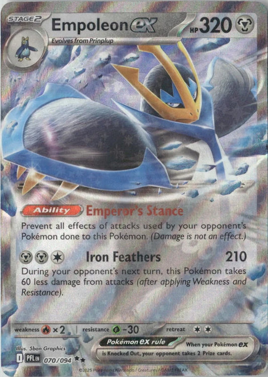 Empoleon ex - 070/094 - ME02: Phantasmal Flames