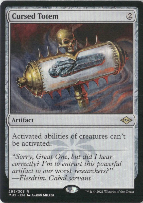 Scan Image | Cursed Totem - Modern Horizons 2 | [1ADBD01B]