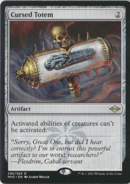 Scan Image | Cursed Totem - Modern Horizons 2 | [1ADBD01B]