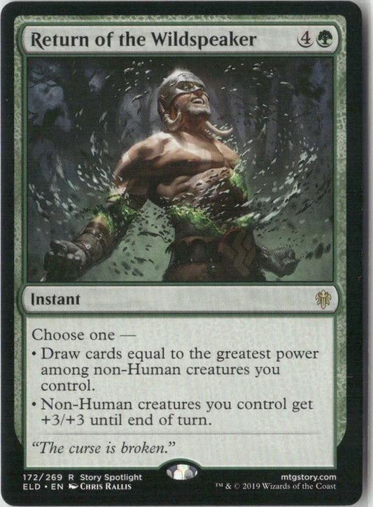 Scan Image | Return of the Wildspeaker - The List Reprints | [28C4D955]
