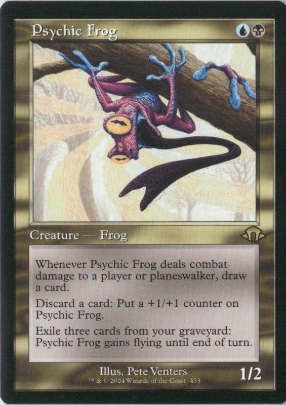 Scan Image | Psychic Frog (Retro Frame) - Modern Horizons 3 | [8A938FF2]