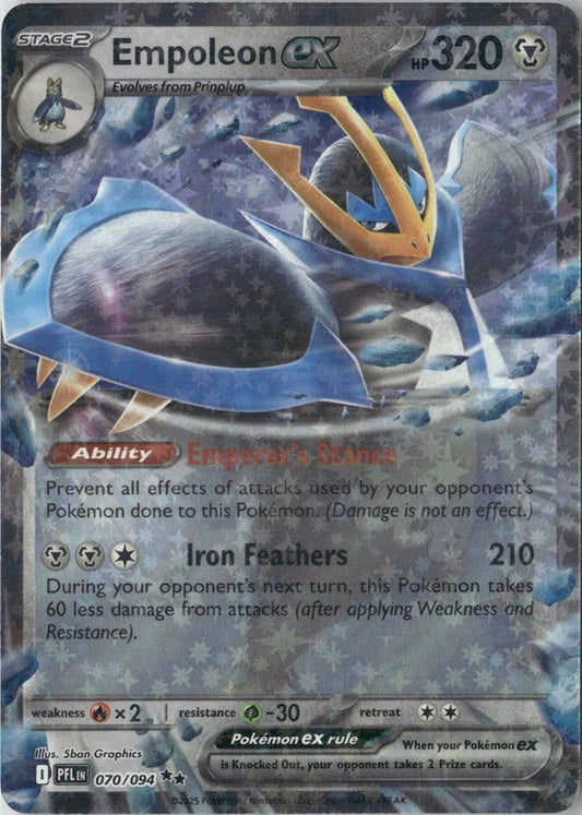 Empoleon ex - 070/094 - ME02: Phantasmal Flames