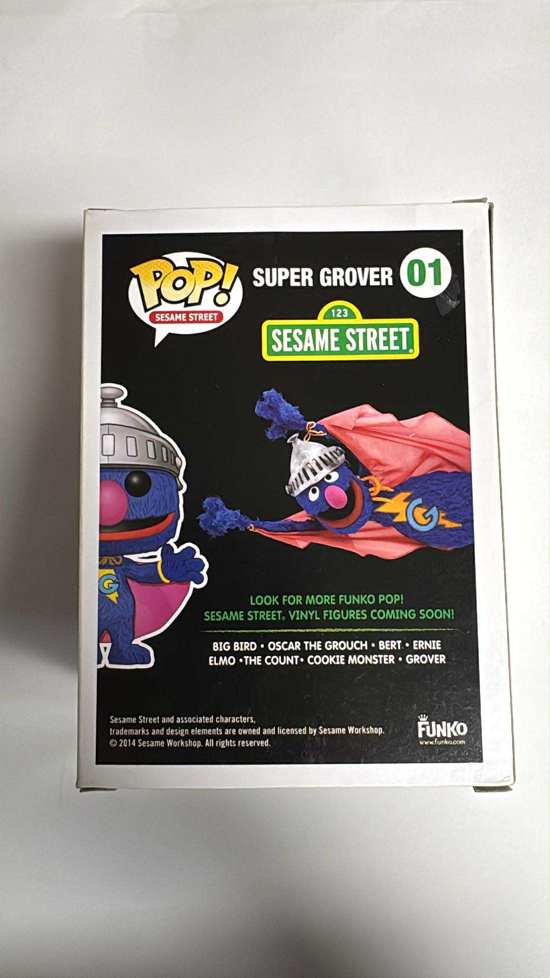 Sesame Street - Super Grover US Exclusive Pop! Vinyl #01
