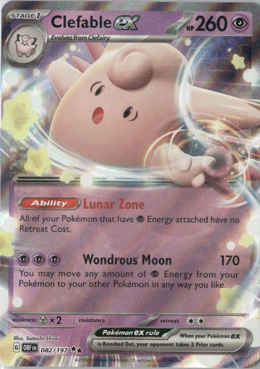 Clefable ex - SV03: Obsidian Flames