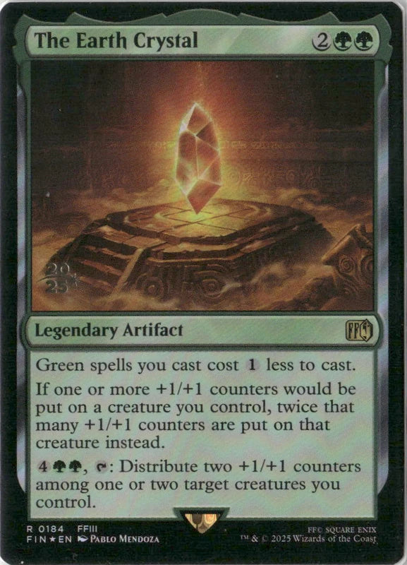 Scan Image | The Earth Crystal - Prerelease Cards | [EF951EF6]