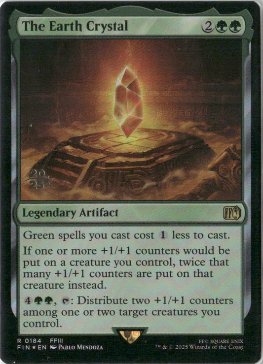 Scan Image | The Earth Crystal - Prerelease Cards | [EF951EF6]