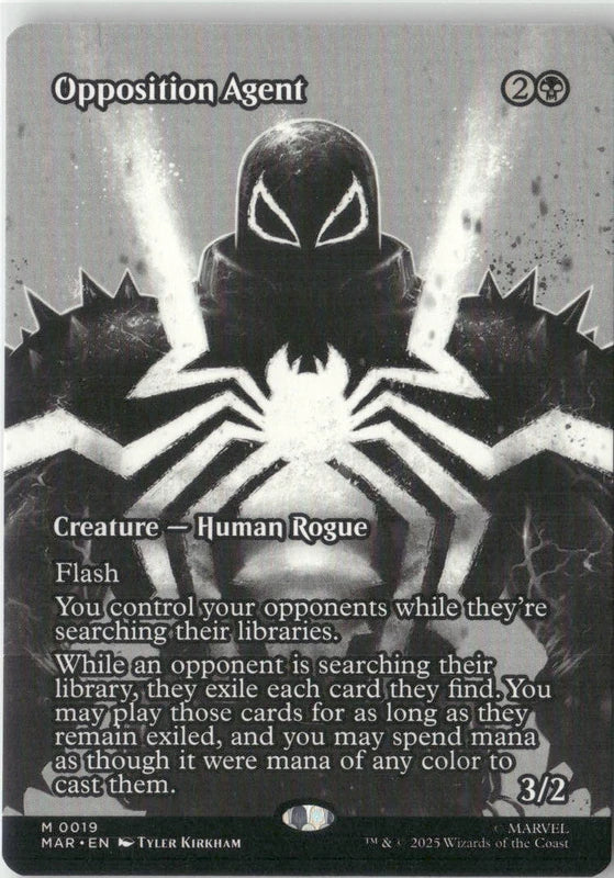 Scan Image | Opposition Agent (Borderless) - Marvel Universe Eternal-Legal | [E6F22581]