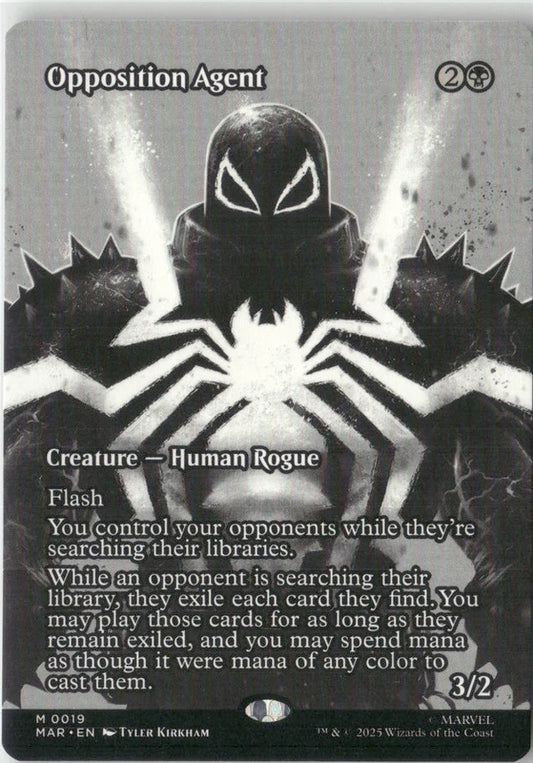 Scan Image | Opposition Agent (Borderless) - Marvel Universe Eternal-Legal | [E6F22581]