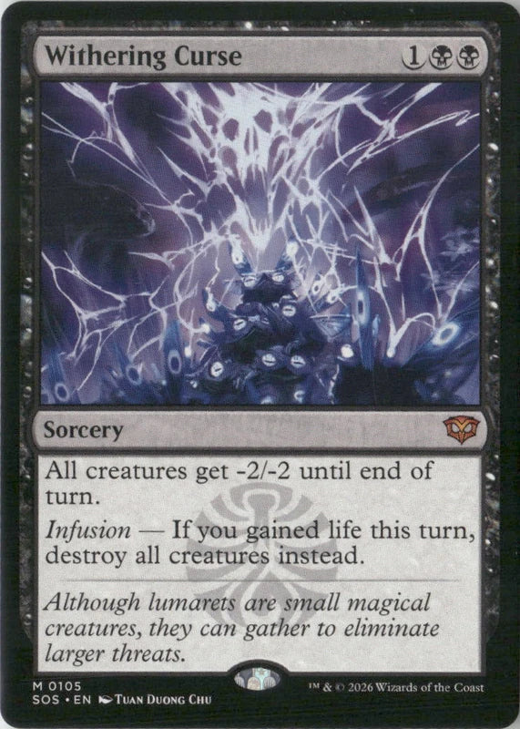 Scan Image | Withering Curse - Secrets of Strixhaven | [999BAE56]