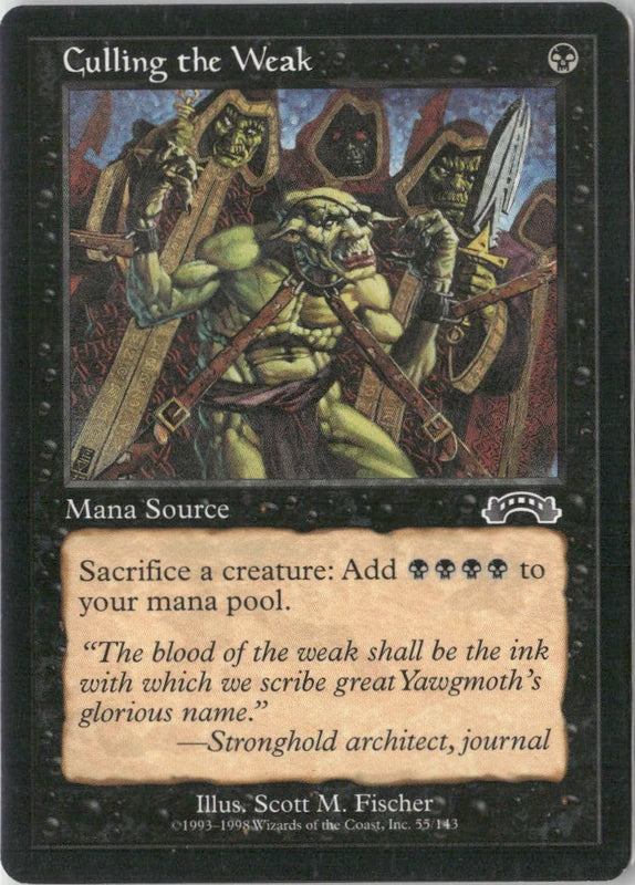 Scan Image | Culling the Weak - Exodus | [6B89401E]