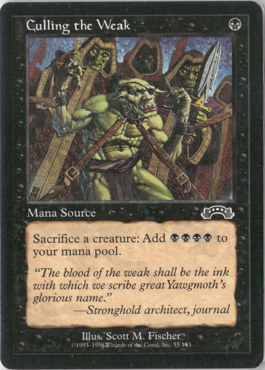 Scan Image | Culling the Weak - Exodus | [6B89401E]