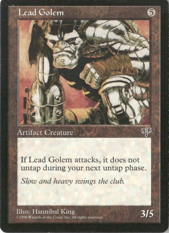 Lead Golem - Mirage