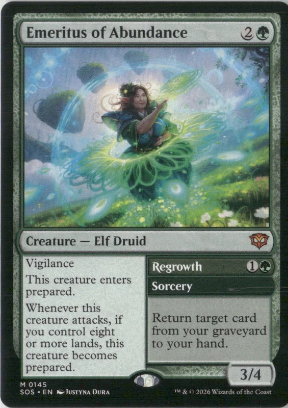 Scan Image | Emeritus of Abundance - Secrets of Strixhaven | [762519E3]