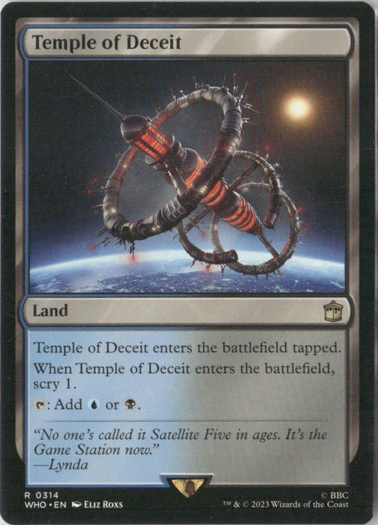 Scan Image | Temple of Deceit - Universes Beyond: Doctor Who | [9D3276C9]