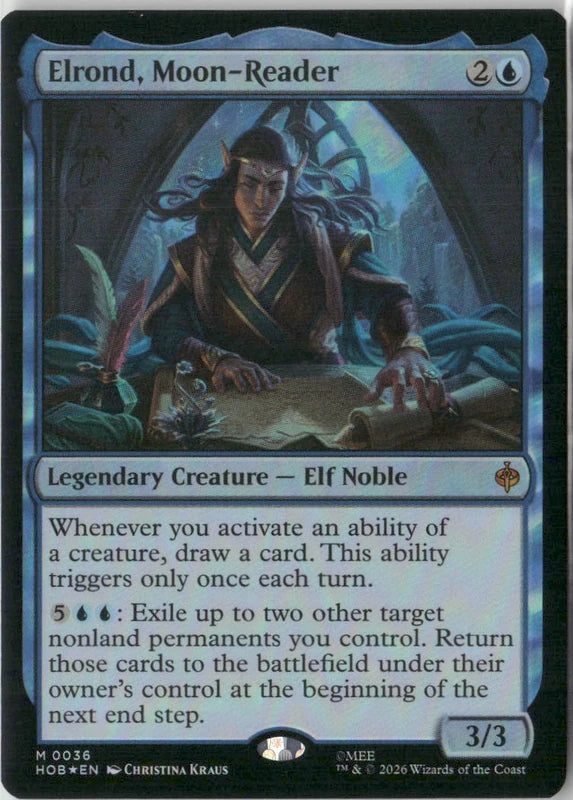 Scan Image | Elrond, Moon-Reader - The Hobbit | [B76E094D]