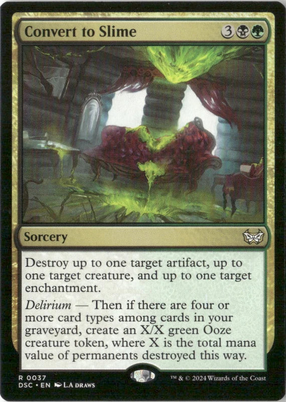 Convert to Slime - Commander: Duskmourn: House of Horror