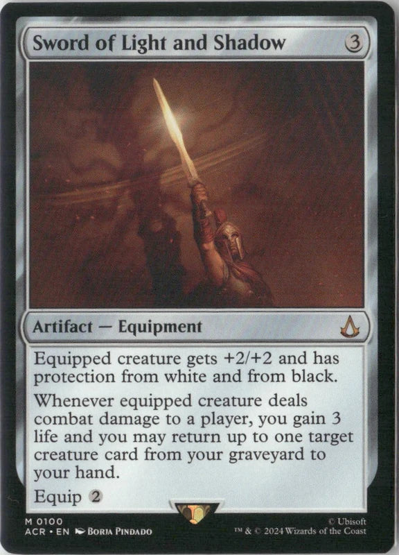 Scan Image | Sword of Light and Shadow - Universes Beyond: Assassin's Creed | [B5888EB7]