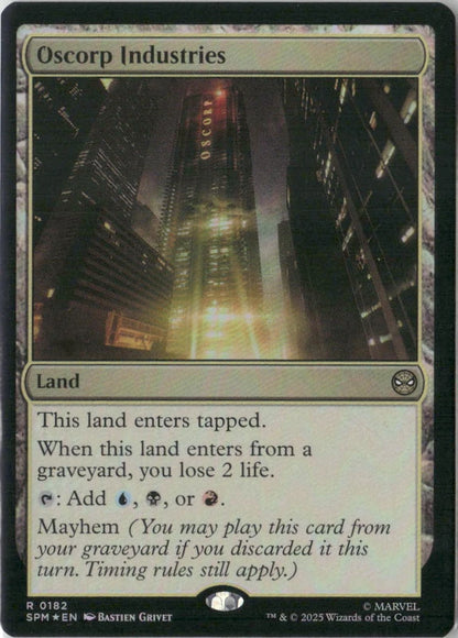 Scan Image | Oscorp Industries - Marvel's Spider-Man | [7894E3D6]