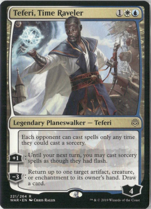 Scan Image | Teferi, Time Raveler - War of the Spark | [13E41E1D]