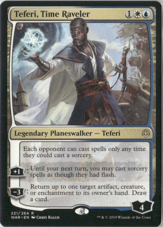 Scan Image | Teferi, Time Raveler - War of the Spark | [13E41E1D]