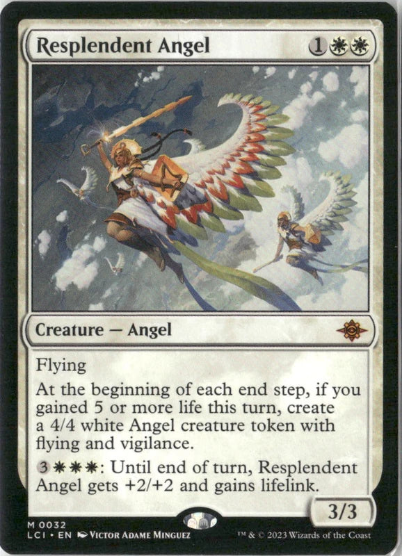 Scan Image | Resplendent Angel - The List Reprints | [7B194D15]