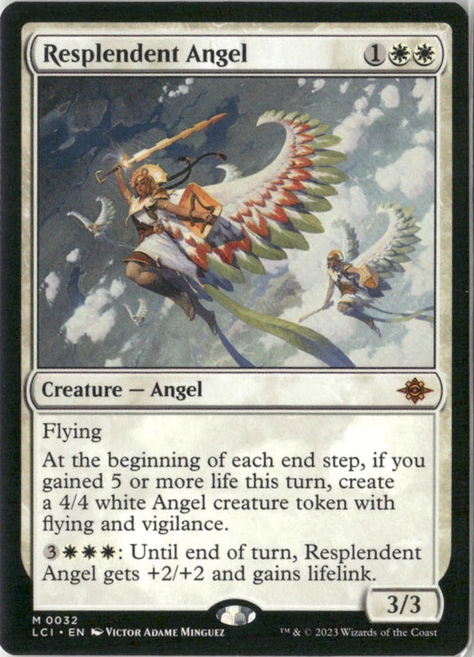 Scan Image | Resplendent Angel - The List Reprints | [7B194D15]