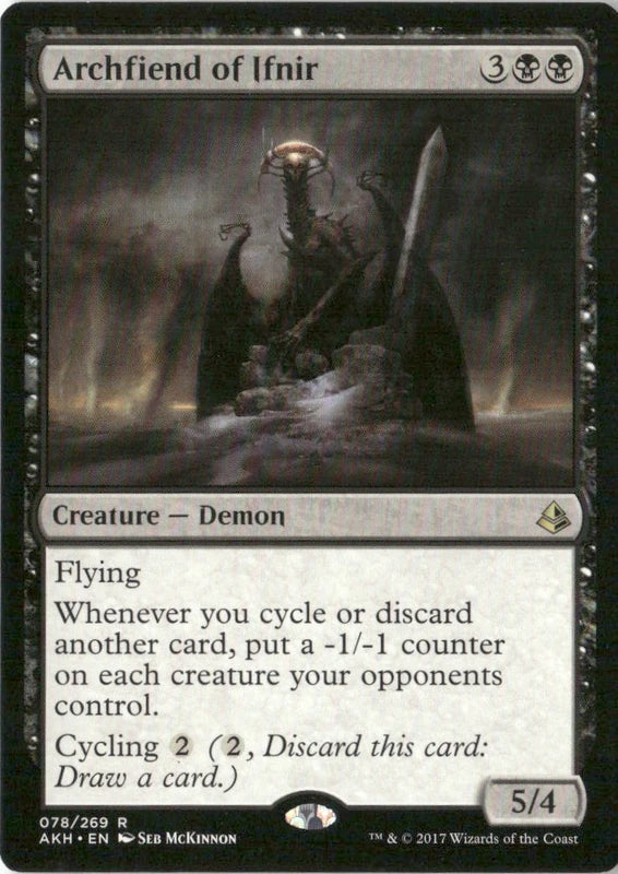 Scan Image | Archfiend of Ifnir - Amonkhet | [420847B1]
