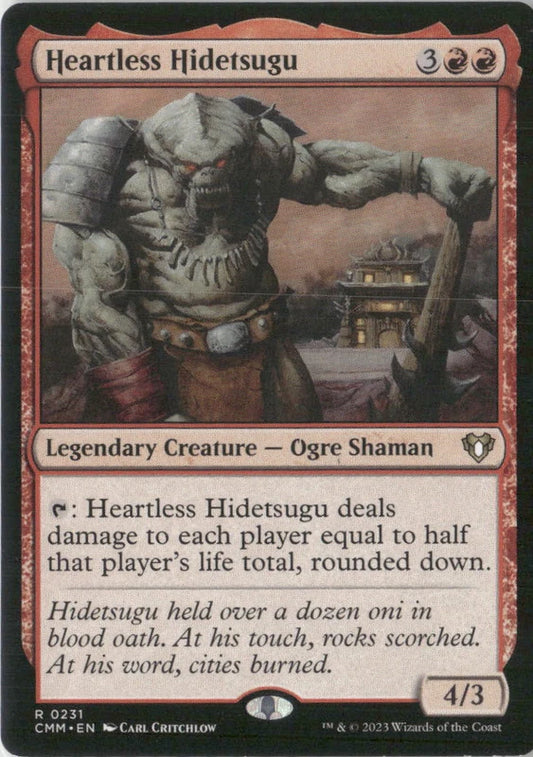 Scan Image | Heartless Hidetsugu - Commander Masters | [E84CAA20]