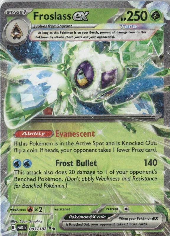 Froslass ex - 003/182 - SV04: Paradox Rift