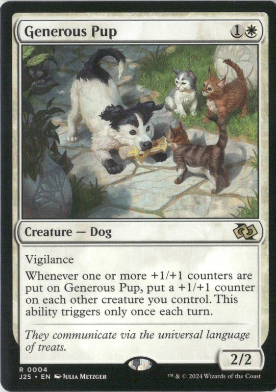Scan Image | Generous Pup - Foundations Jumpstart | [DC3522E3]