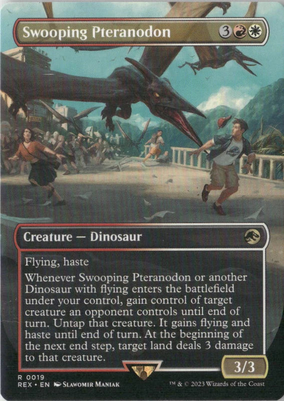 Scan Image | Swooping Pteranodon (Borderless) - Universes Beyond: Jurassic World Collection | [9766E4E2]