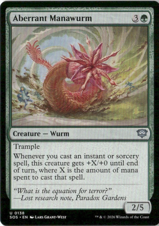 Aberrant Manawurm - Secrets of Strixhaven