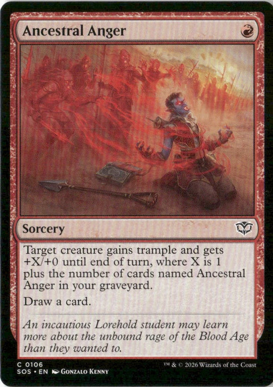 Ancestral Anger - Secrets of Strixhaven