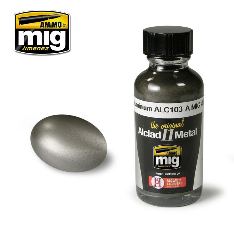 Ammo by MIG - Lacquer - Dark Aluminium 30ml