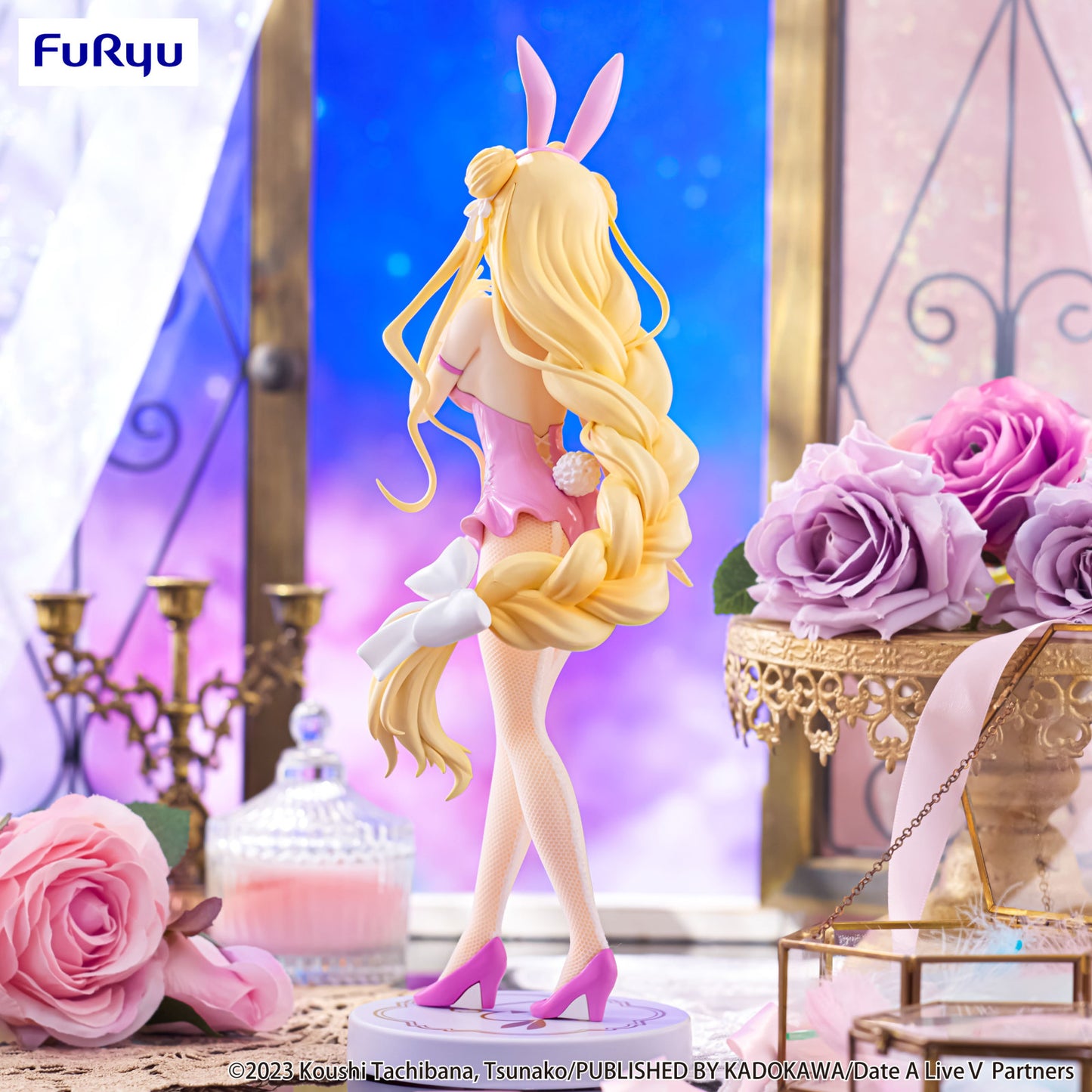 Date A Live V BiCute Bunnies Figure Mukuro Hoshimiya Pink Color Version