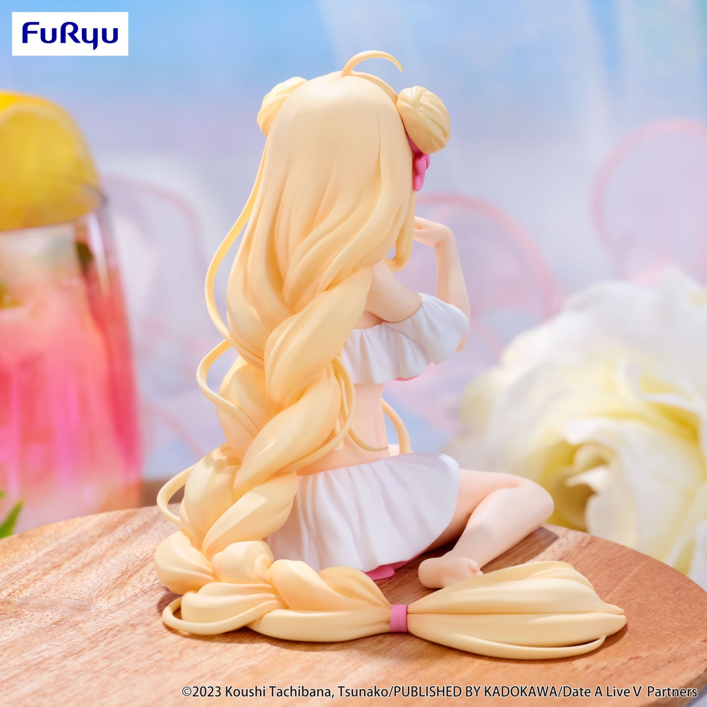 Date a Live V Noodle Stopper Figure Mukuro Hoshimiya Swimsuit Version