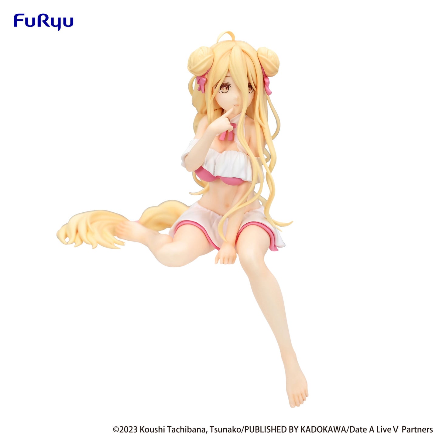 Date a Live V Noodle Stopper Figure Mukuro Hoshimiya Swimsuit Version