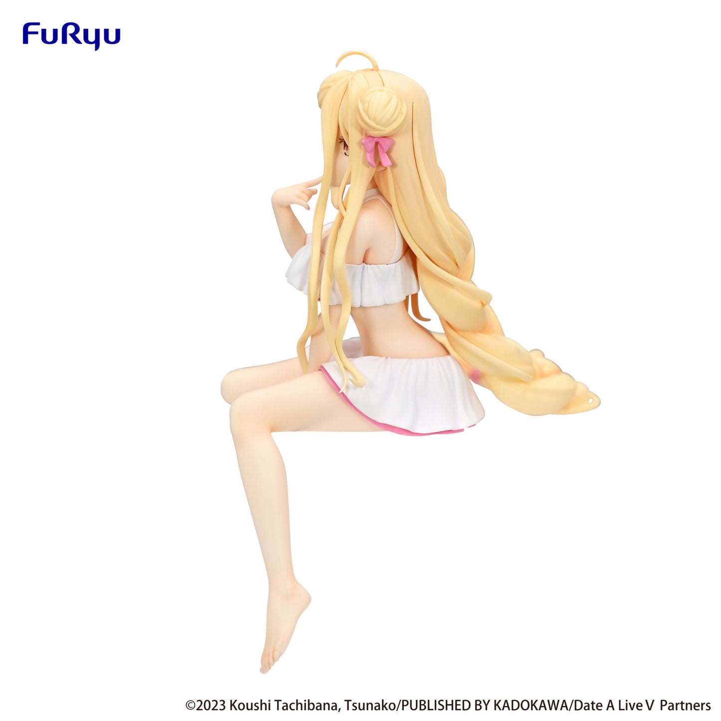 Date a Live V Noodle Stopper Figure Mukuro Hoshimiya Swimsuit Version