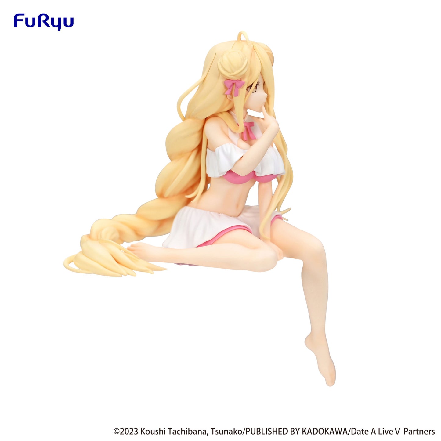 Date a Live V Noodle Stopper Figure Mukuro Hoshimiya Swimsuit Version