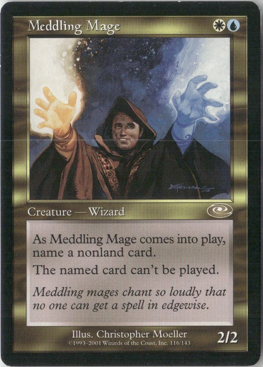 Scan Image | Meddling Mage - Planeshift | [4D5C21CC]