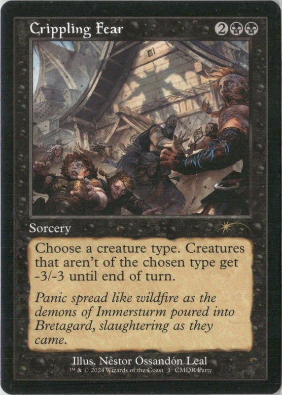 Crippling Fear (Retro Frame) - WPN & Gateway Promos
