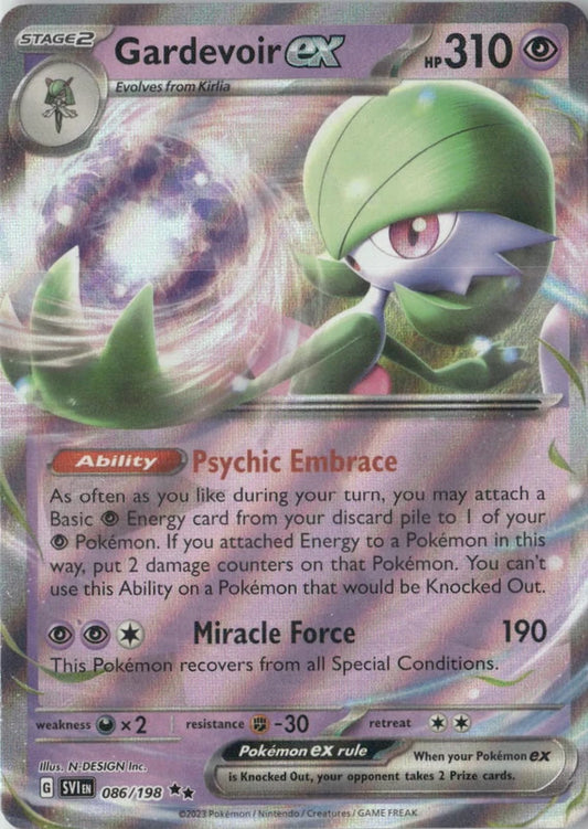 Gardevoir ex - 086/198 - SV01: Scarlet & Violet Base Set