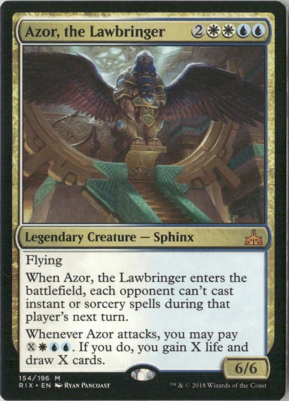 Scan Image | Azor, the Lawbringer - Rivals of Ixalan | [12CBD067]
