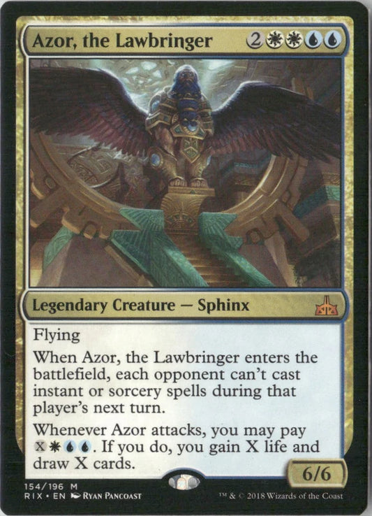 Scan Image | Azor, the Lawbringer - Rivals of Ixalan | [12CBD067]