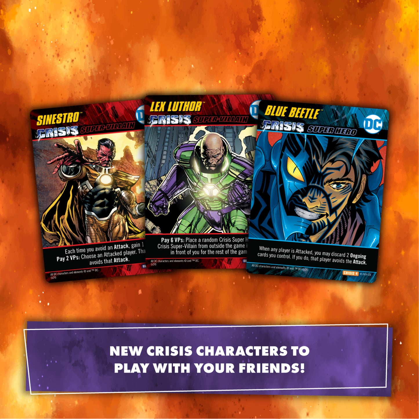 DC Deck Building Game Crisis Collection 3 & 4