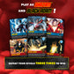 DC Deck Building Game Rivals Shazam! vs Black Adam