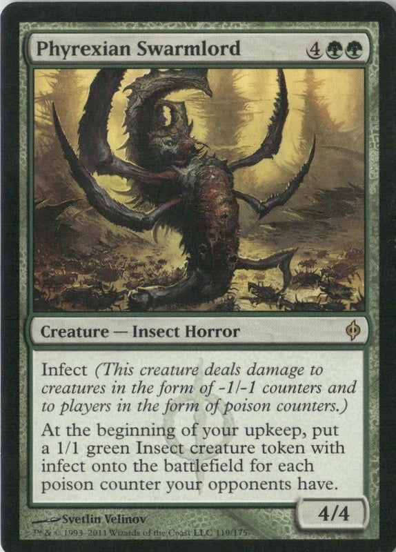 Scan Image | Phyrexian Swarmlord - New Phyrexia | [824B1C58]