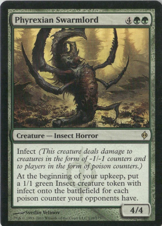 Scan Image | Phyrexian Swarmlord - New Phyrexia | [824B1C58]