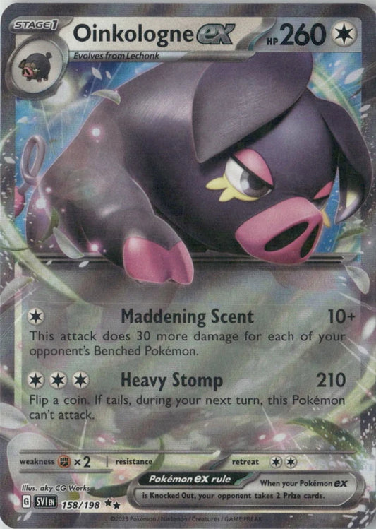 Oinkologne ex - 158/198 - SV01: Scarlet & Violet Base Set